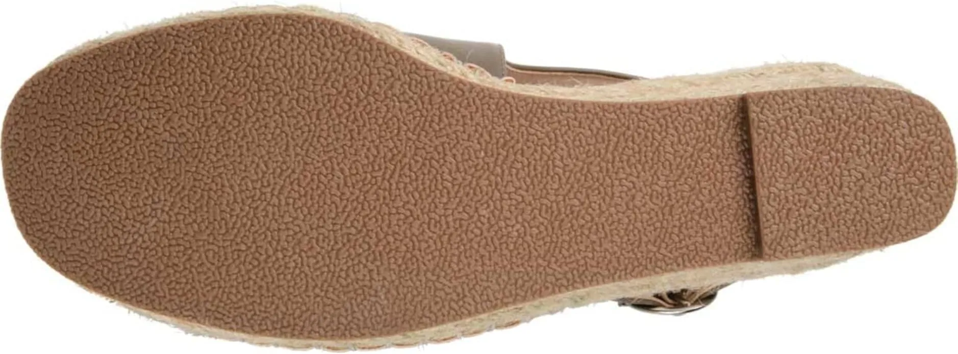 Journee Collection Women's Crew Wedge Sandal  Color Taupe Size 6M