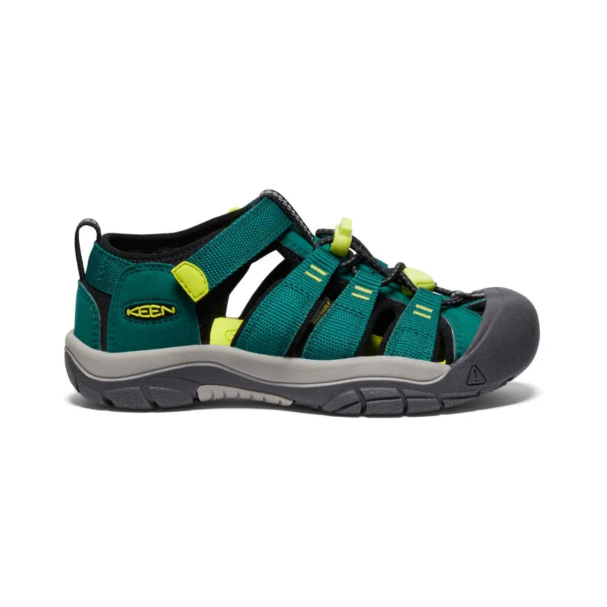 Keen Big Kids' (Sizes 1-7) Newport H2 Youth Sandal - Aventurine/Evening Primrose