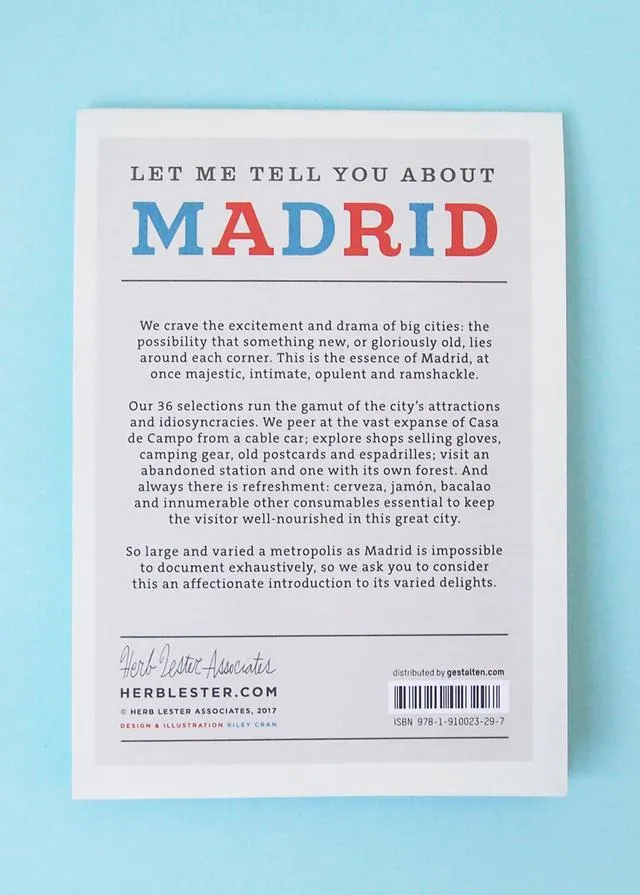 Let Me Tell You About Madrid