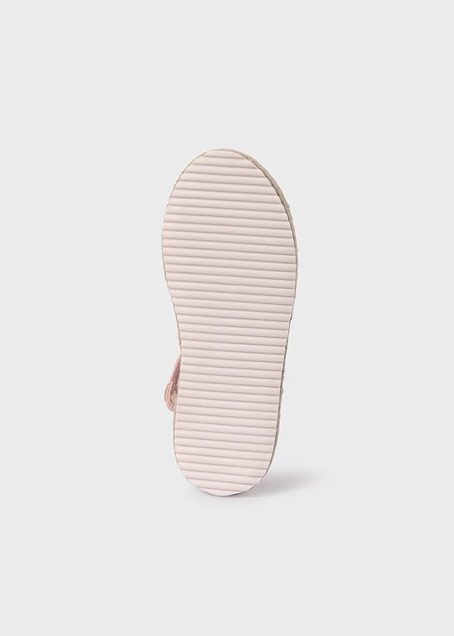 Little Girls Pink Espadrilles