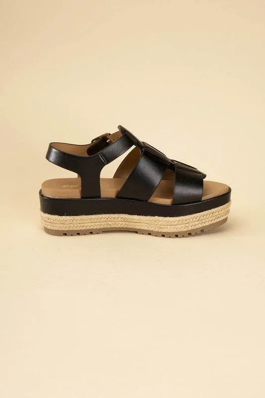 MCLEAN-S Espadrille Gladiator Summer Sandals