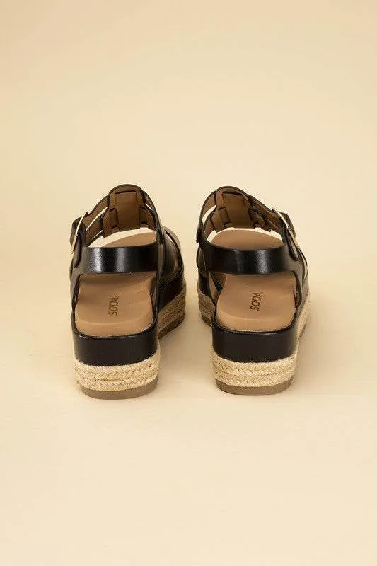 MCLEAN-S Espadrille Gladiator Summer Sandals