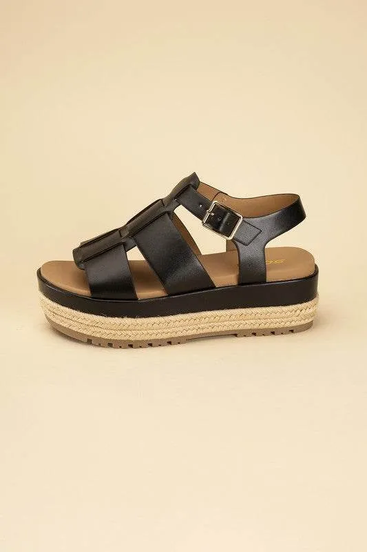 MCLEAN-S Espadrille Gladiator Summer Sandals