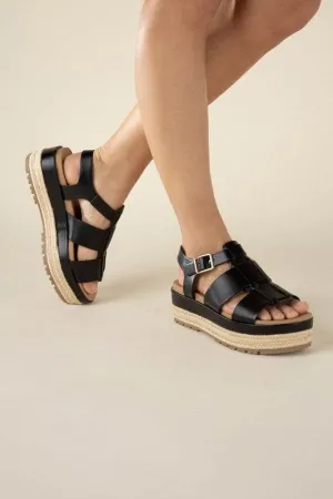 MCLEAN-S Espadrille Gladiator Summer Sandals