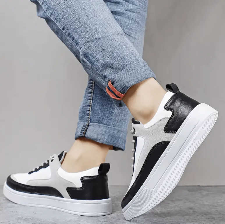 Men’s Brand Casual Shoes – Comfortable Lightweight Sneakers for Everyday Walking