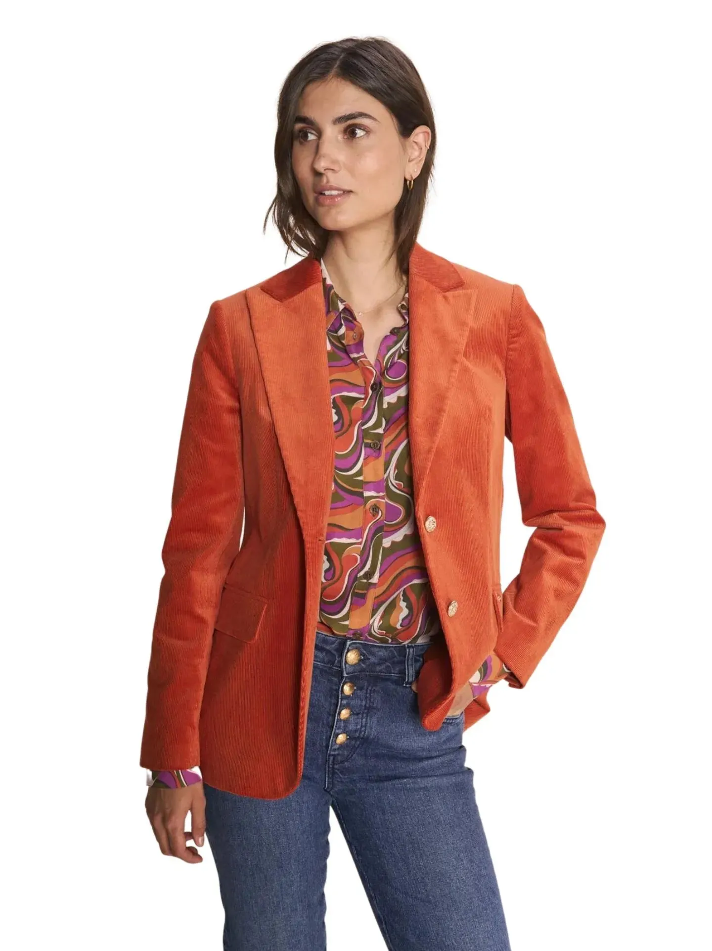 mos mosh lari brima corduroy blazer 2 colours 15440