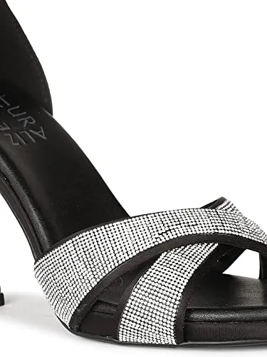 Naturalizer Womens LIZBETH2 BLACK Sandal - 8 UK