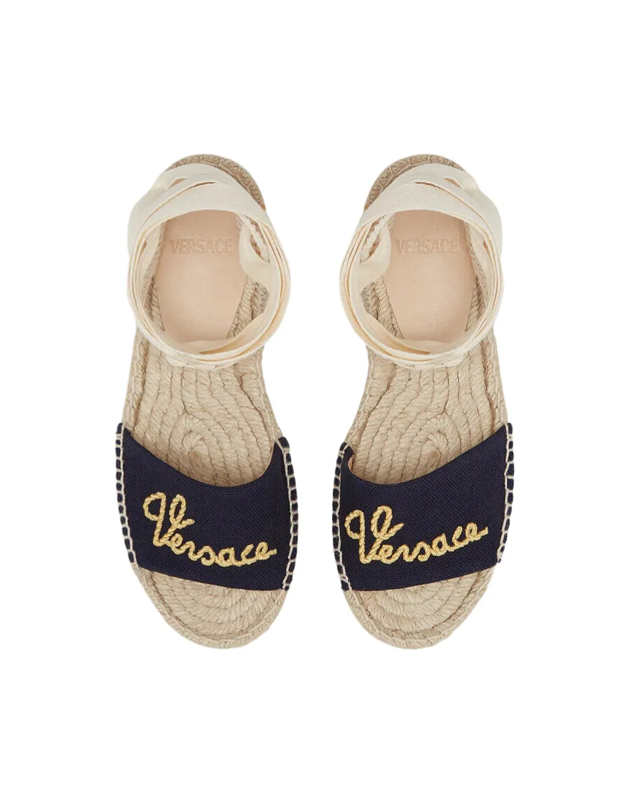 Nautical Logo Espadrilla Sandals
