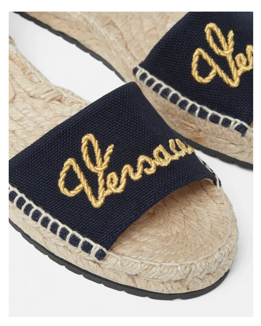 Nautical Logo Espadrilla Sandals