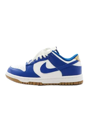 Nike Dunk Low Gum Sole Trainers in Blue and White