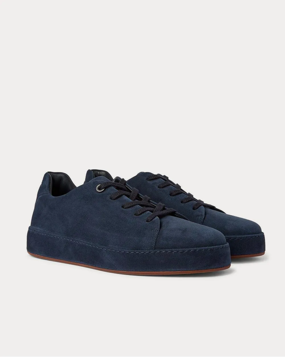 Nuages Suede  Navy low top sneakers