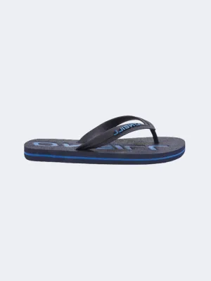 O&#39;Neill Profile Logo Boys Beach Slippers Navy/Blue