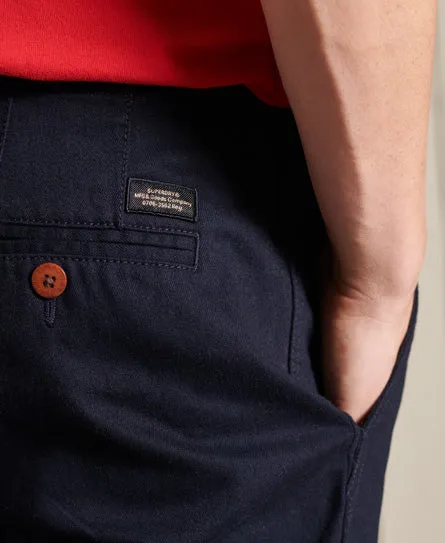 Officers slim chino Indigo