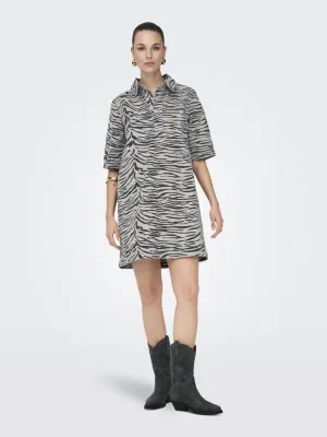 Onlgry Ss Zebra Dress
