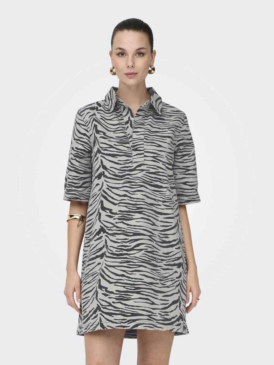 Onlgry Ss Zebra Dress