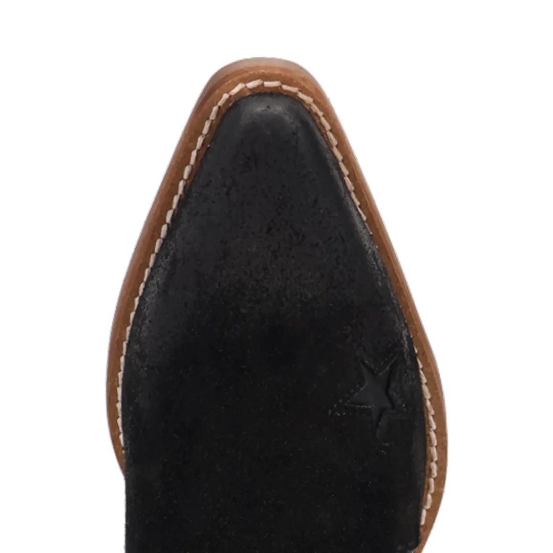 Online Exclusive | Dingo | Little Star Leather Bootie in Black **PREORDER