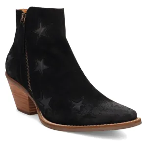 Online Exclusive | Dingo | Little Star Leather Bootie in Black **PREORDER
