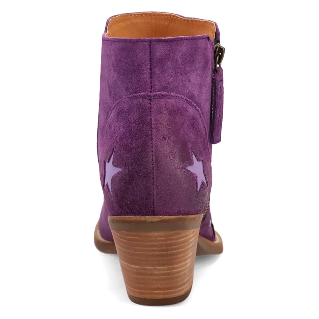 Online Exclusive | Dingo | Little Star Leather Bootie in Purple **PREORDER