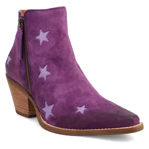 Online Exclusive | Dingo | Little Star Leather Bootie in Purple **PREORDER
