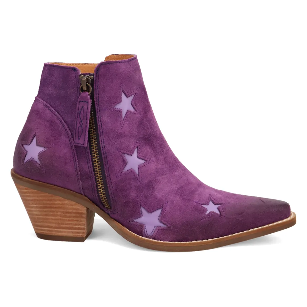 Online Exclusive | Dingo | Little Star Leather Bootie in Purple **PREORDER