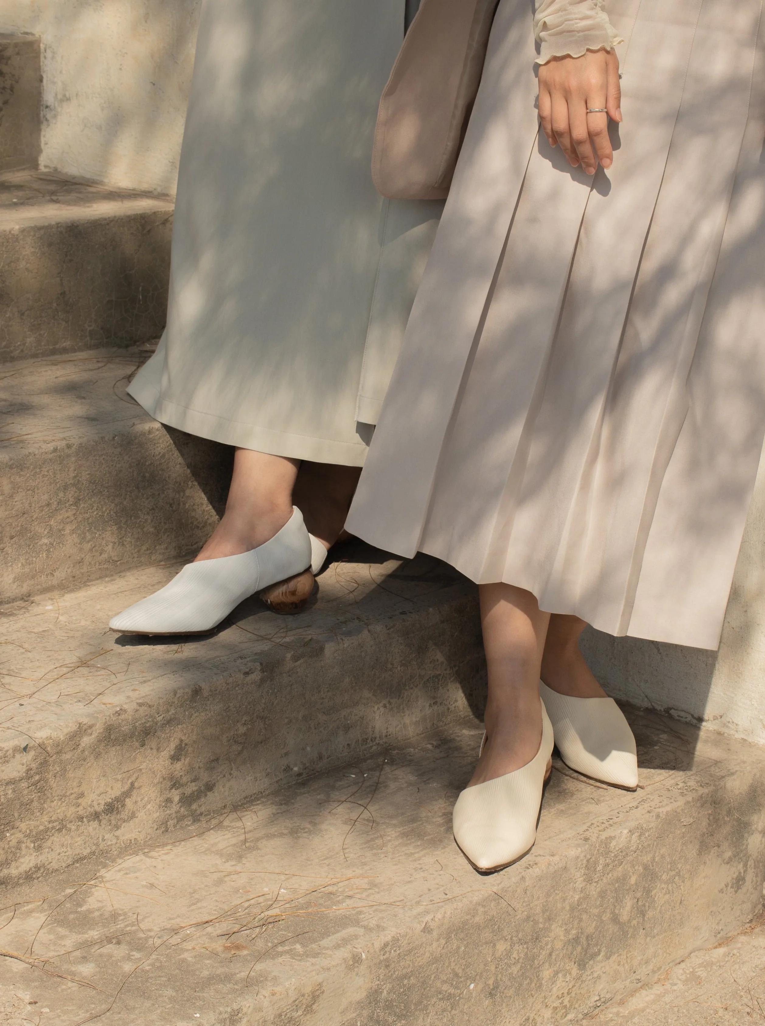 Open Shank Ground Heels