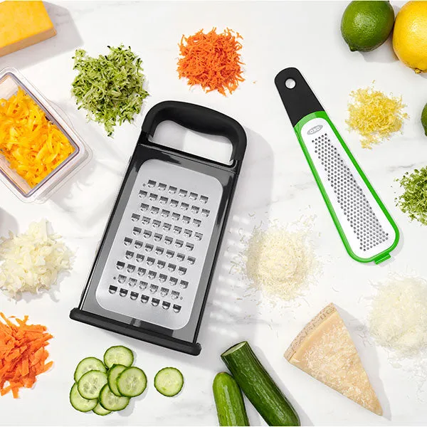 OXO Good Grips Etched Box Grater With Removable Zester