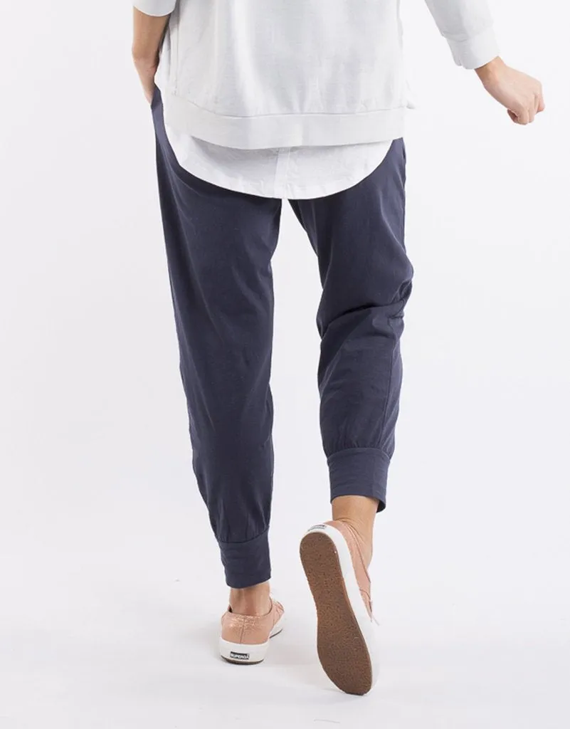 Plus Size Wash Out Lounge Pant - Navy