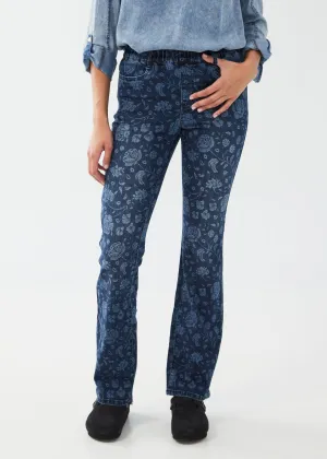 Printed Pull-On Bootleg