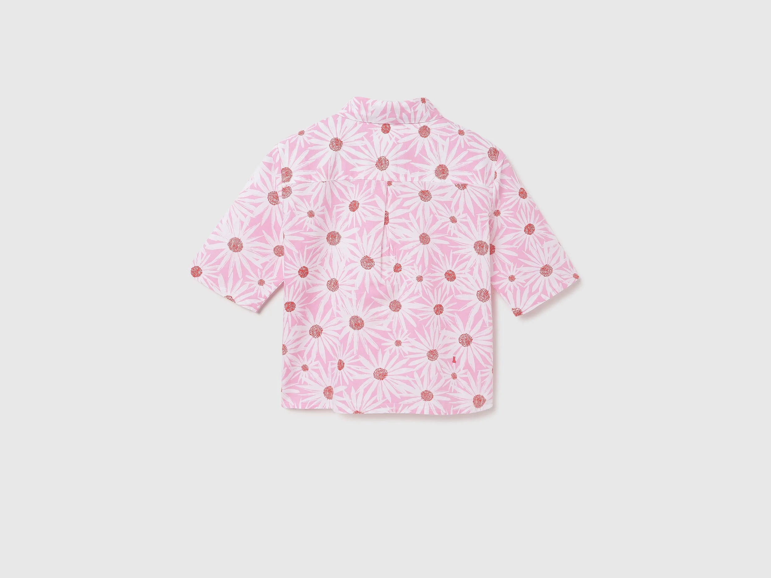 Regular Fit Mandarin Collar Printed Dress