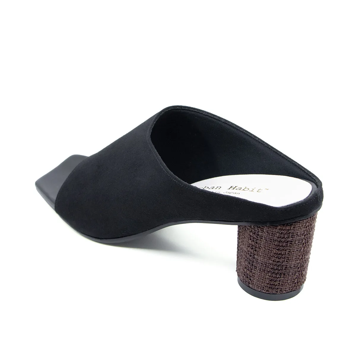 Reiko black Extra Soft Heels