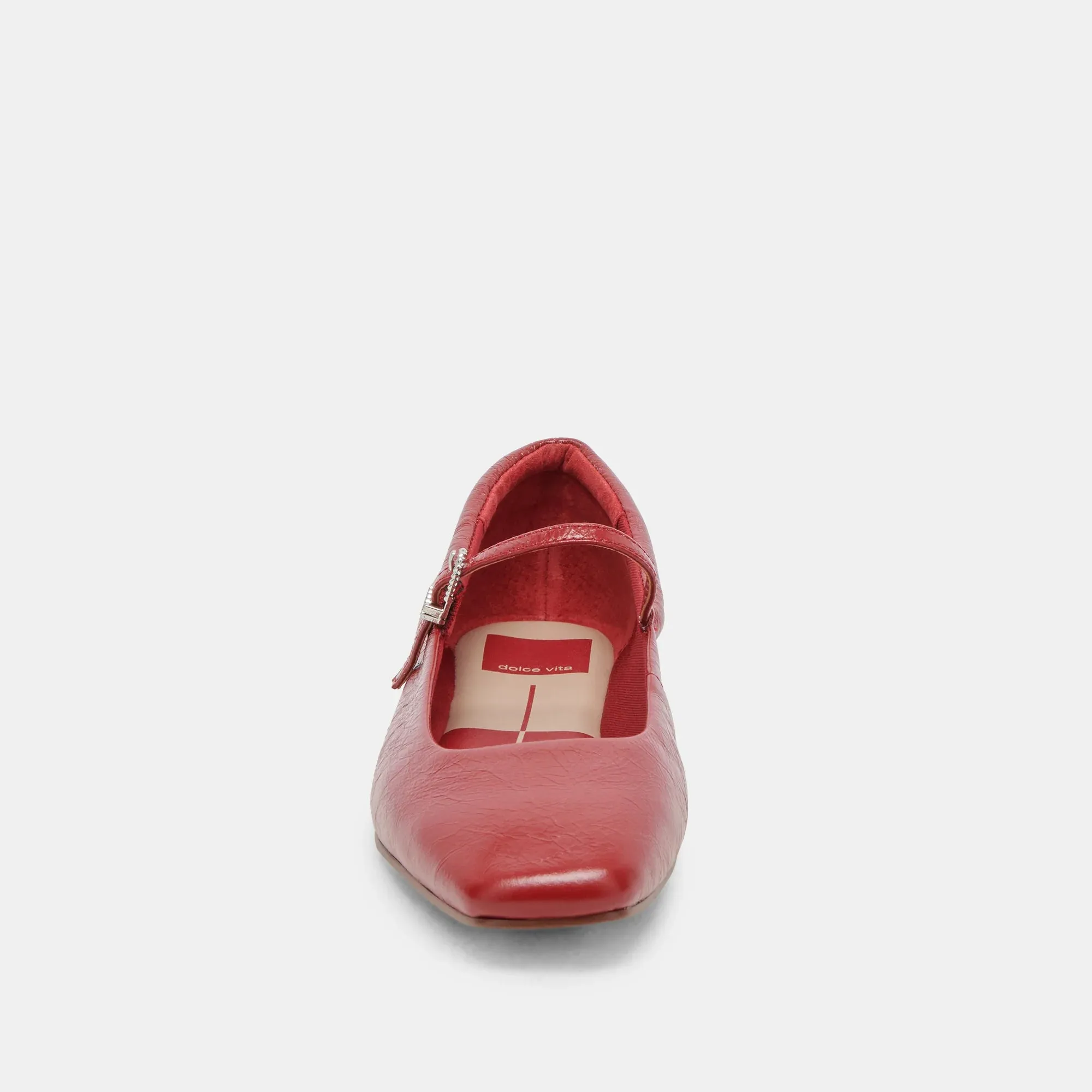 Reyes in Red Crinkle Patent