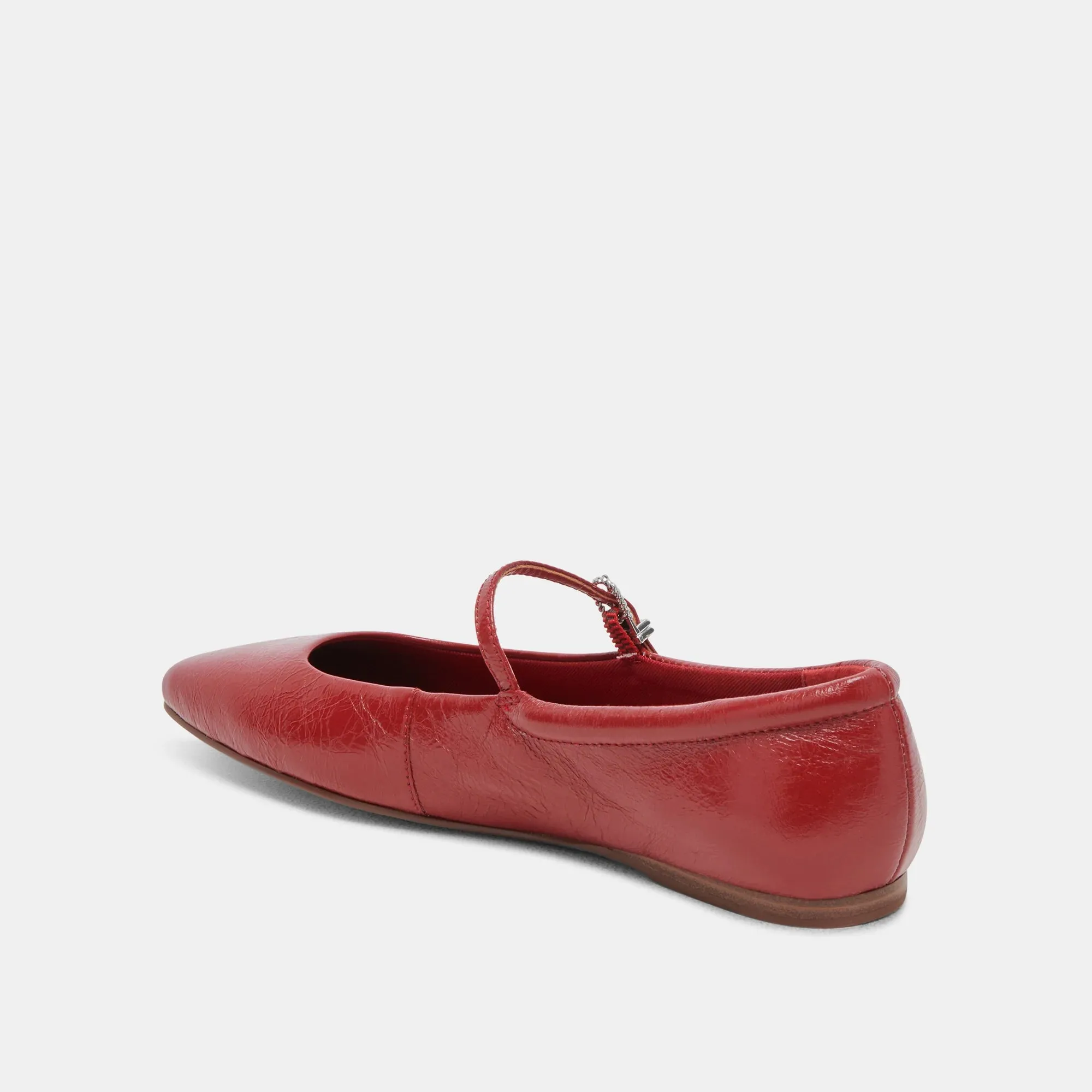 Reyes in Red Crinkle Patent