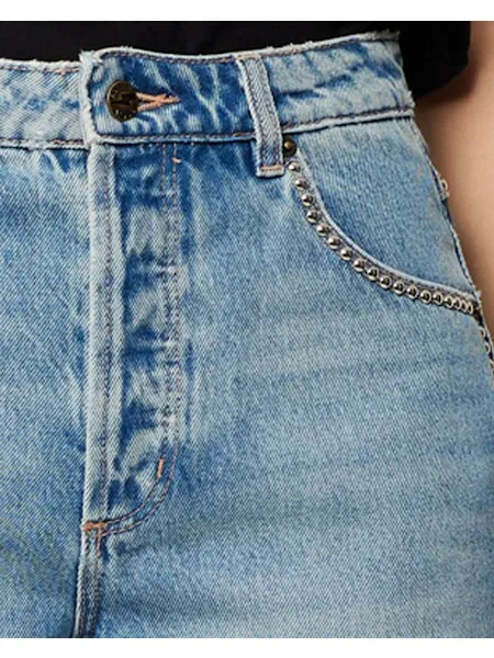 Rolla's ACDC Mirage Stud Shorts Vintage Blue
