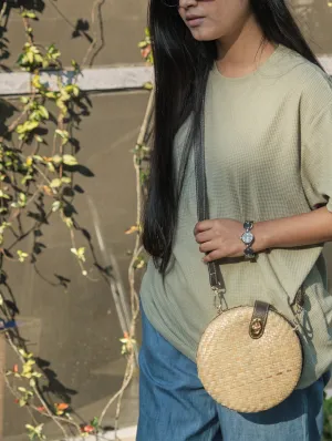 Rupohe June Round Crossbody Sling Bag