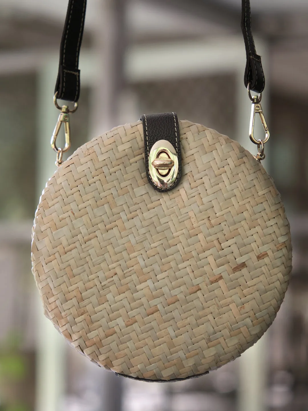 Rupohe June Round Crossbody Sling Bag