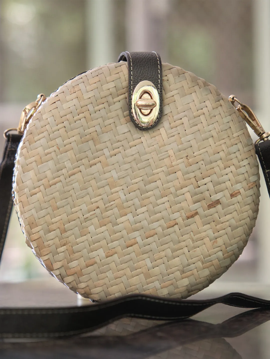 Rupohe June Round Crossbody Sling Bag