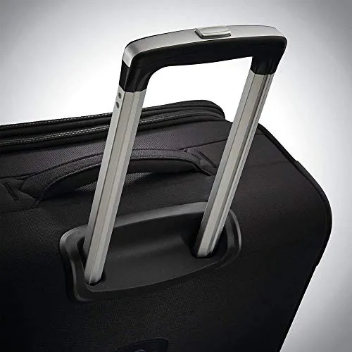 Samsonite Advena Expandable Softside Carry On Luggage With Spinner Wheels, 19 Inch, Black
