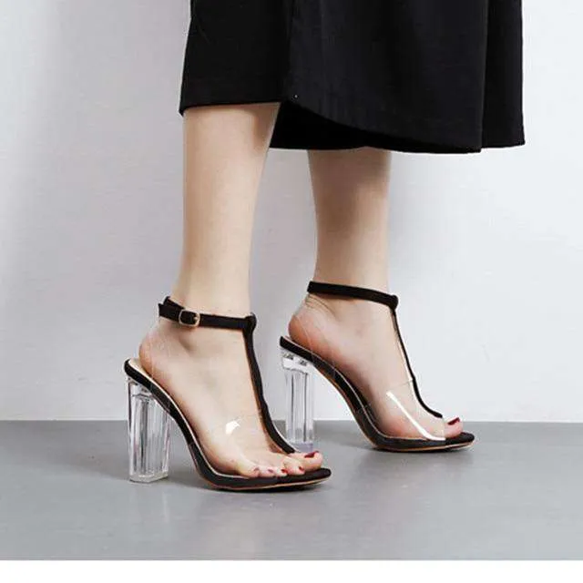 Sexy Transparent Heels