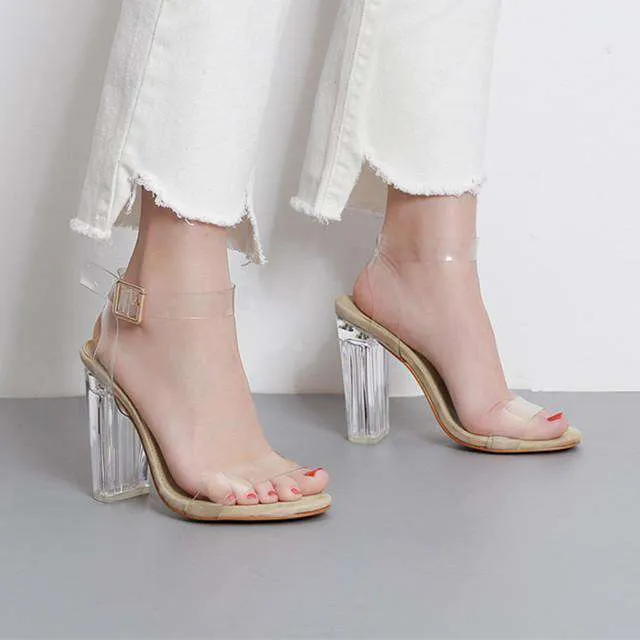 Sexy Transparent Heels