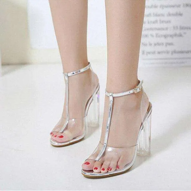 Sexy Transparent Heels