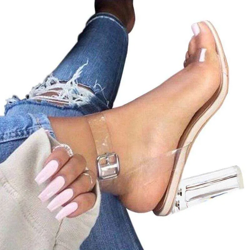 Sexy Transparent Heels