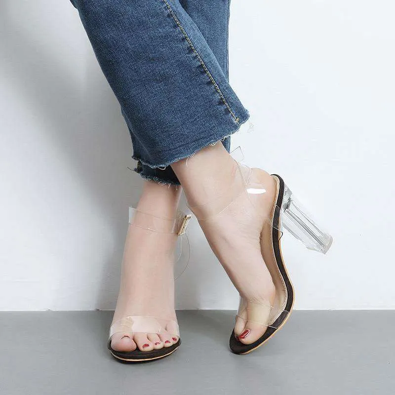 Sexy Transparent Heels
