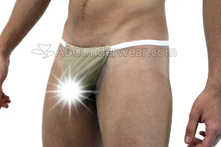 Sheer Flesh Tone Men's G-String for the Fashion-forward Individual