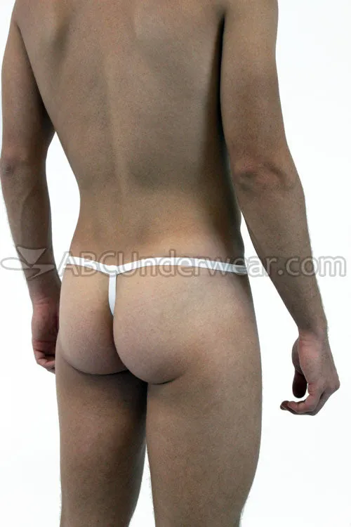 Sheer Flesh Tone Men's G-String for the Fashion-forward Individual