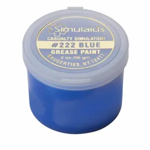 Simulaids Grease Paint, Blue 2oz.