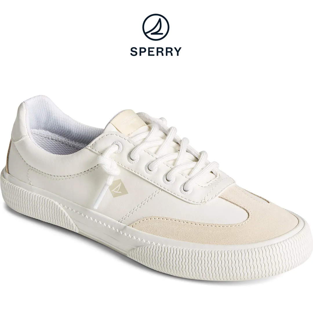 Sperry Women's Pier Wave Refresh Sneaker White (STS87265)