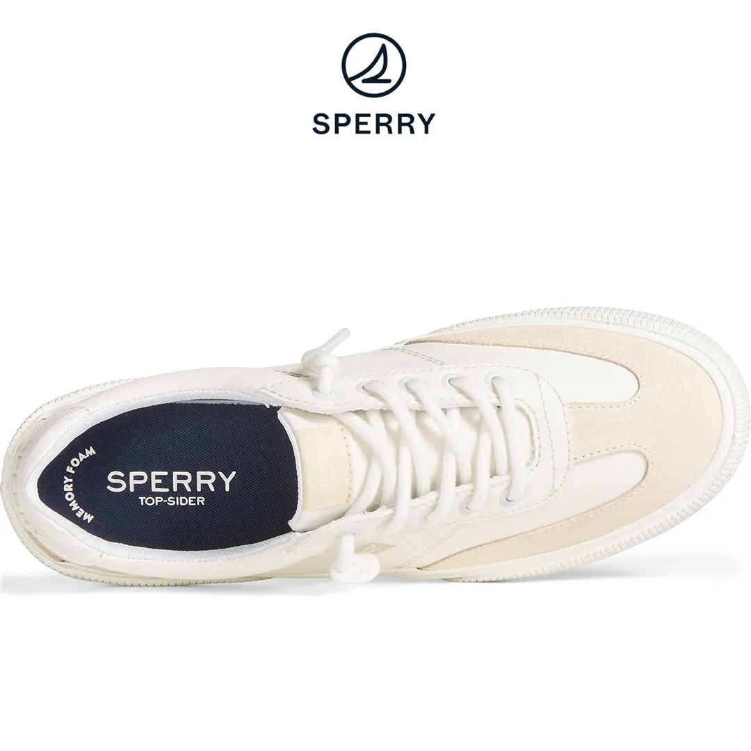 Sperry Women's Pier Wave Refresh Sneaker White (STS87265)