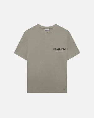 SSS REALISM BACK LOGO TEE BURNT MARLE