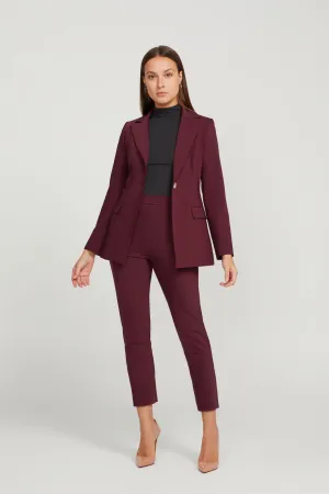 STRAIGHT TROUSER SET SANGIOVESE