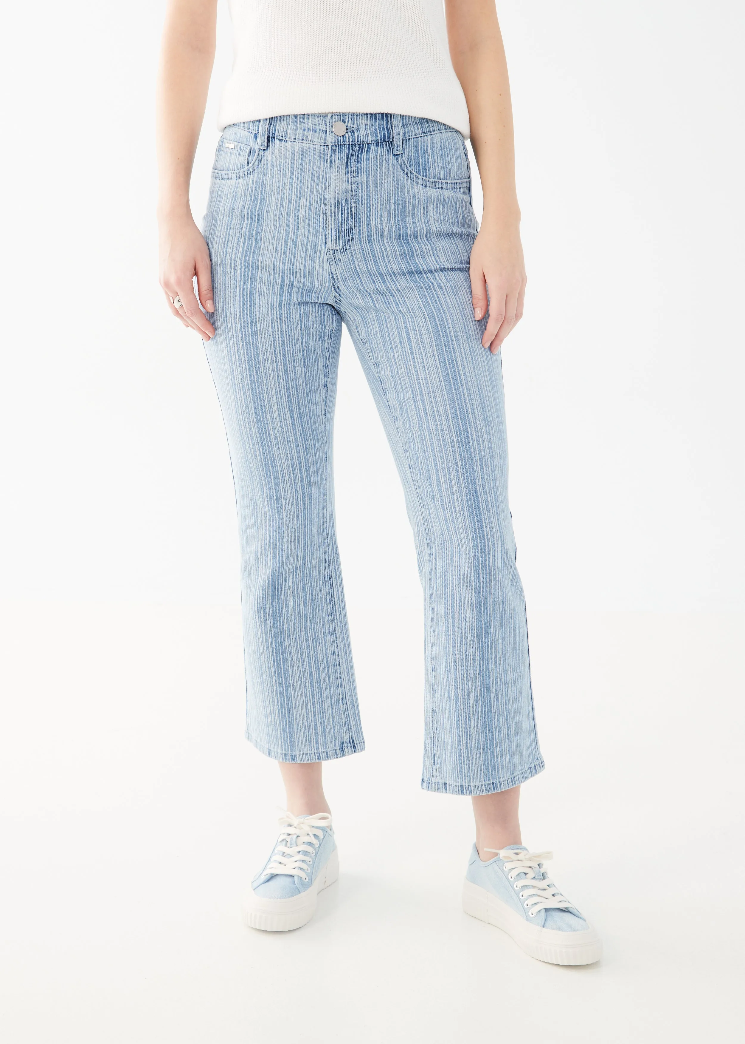 Suzanne Boot Crop Denim